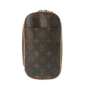 Louis Vuitton Monogram Canvas Pochette Ganju Brown Body Bag
